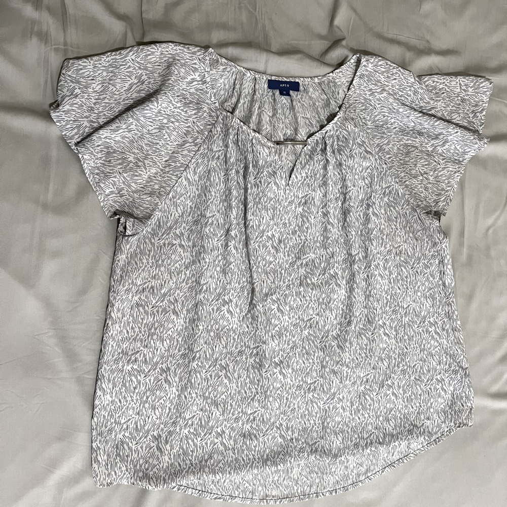 White formal blouse